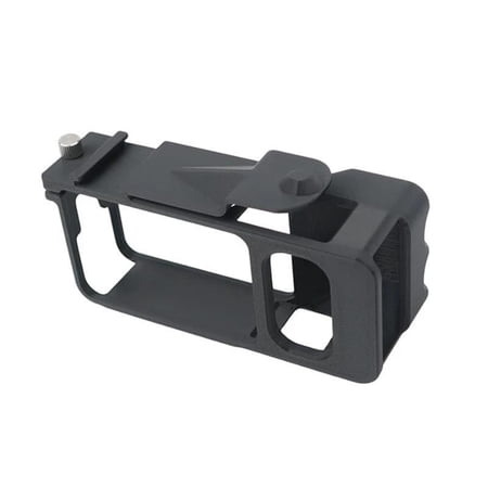 For DJI Osmo Action 6 Street Photo Handle Action Camera Handheld Bracket Cage Accessory Frame Black