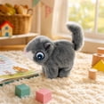 thumbnail image 3 of Electric Interactive Squirrel Plush Toy ,Plush Interactive Companion Animal Toys with Walking,Barking,Tail Wagging, Realistic Squrrile Stuffed Animal Cute Squirrel Plush Toy, 3 of 6