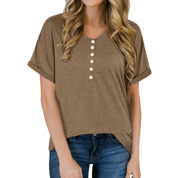 Womens Tops & T-Shirts | Brown