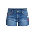 thumbnail image 5 of No Boundaries Americana Festival Denim Shorts, 2'' Inseam, Women's 00-18, 5 of 5