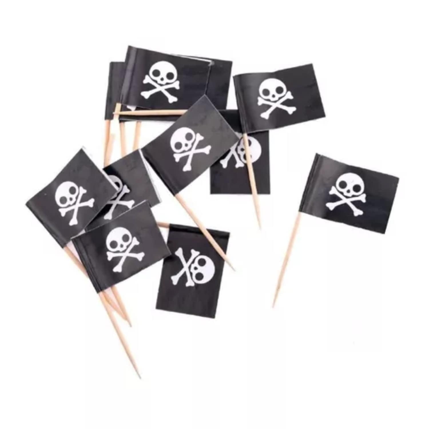 Pack De 12 Cupcake Toppers De Piratas