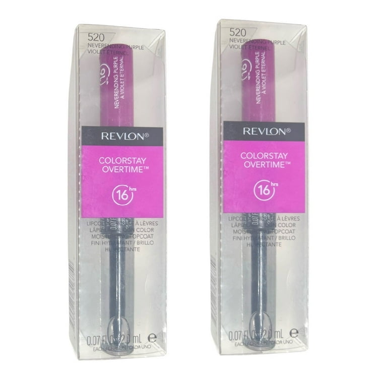 Revlon ColorStay Overtime Lipcolor, Neverending Purple 520 ( 2