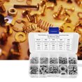 thumbnail image 3 of 260 Pcs Rondelle Plate, Accessoires de Quincaillerie en Acier Inoxydable Ensemble Assortiment de Rondelles à Ressort Accessoires de Quincaillerie M2.5 M3 M4 M5 M6 M8 M10 pour Fixation, 3 of 8