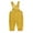 Yellow, variant on Ruyang Baby Boy Girl Bib Overalls Suspender Pants Toddler Kids Solid Straps Trousers Romper Jumpsuit Bottom Outfit