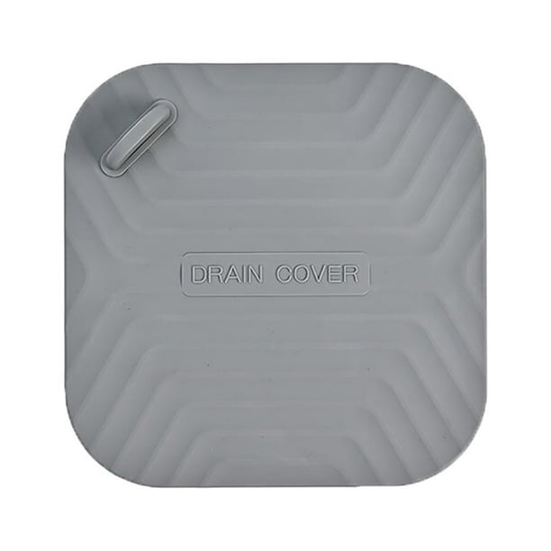 Cubierta de desodorante para drenaje de suelo Yuarrent accesorios de tapón de baño Gris