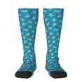 thumbnail image 1 of Bingfone Sea Turtle Print Compression Socks for Women and Men Long Socks for Running Athletic Cycling Nurse, 1 of 6