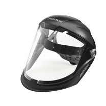 Jackson Safety Recyclable Face Shield, ABS Polycarbonate Black, 9.24" x 14.25" 0.040"