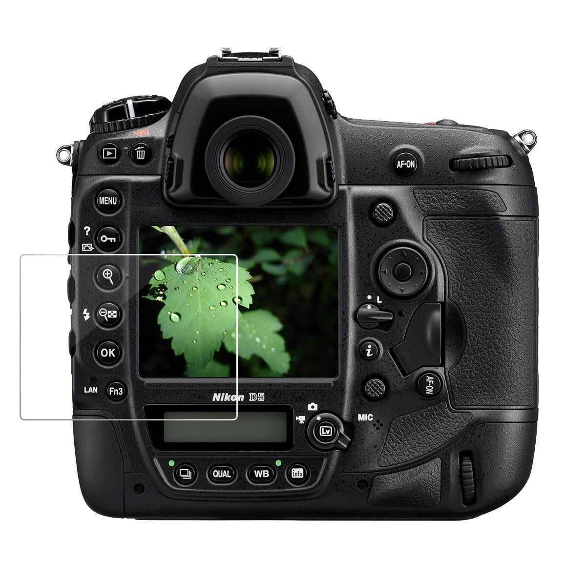 New Glass Optical Protector For LCD Screen For Canon EOS 7D Digital Camera Part 