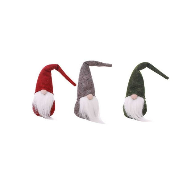 Langgg Christmas Tree Doll Xmas Small Santa Gnome Tumbler Toy Hang Decoration Wizard Desk Fluffy Enchanter Festival Holiday Gift