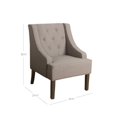 thumbnail image 2 of HomePop Chaise d'Appoint Bras Rabattu Kate, 2 of 5
