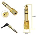 thumbnail image 4 of Fornnerg 1/8 3.5mm Female to 6.5mm 1/4 Male Headphone Jack Adapter Plug Stereo Audio-yuyu, 4 of 5