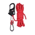 thumbnail image 2 of Moxufan Aluminum Alloy Tent Rope Tensioner Rustproof Strong Load-bearing Lightweight Portable Tent Cord Adjuster,Red, 2 of 8