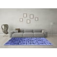 thumbnail image 3 of Ahgly Company Indoor Rectangle Oriental Blue Industrial Area Rugs, 2' x 3', 3 of 4