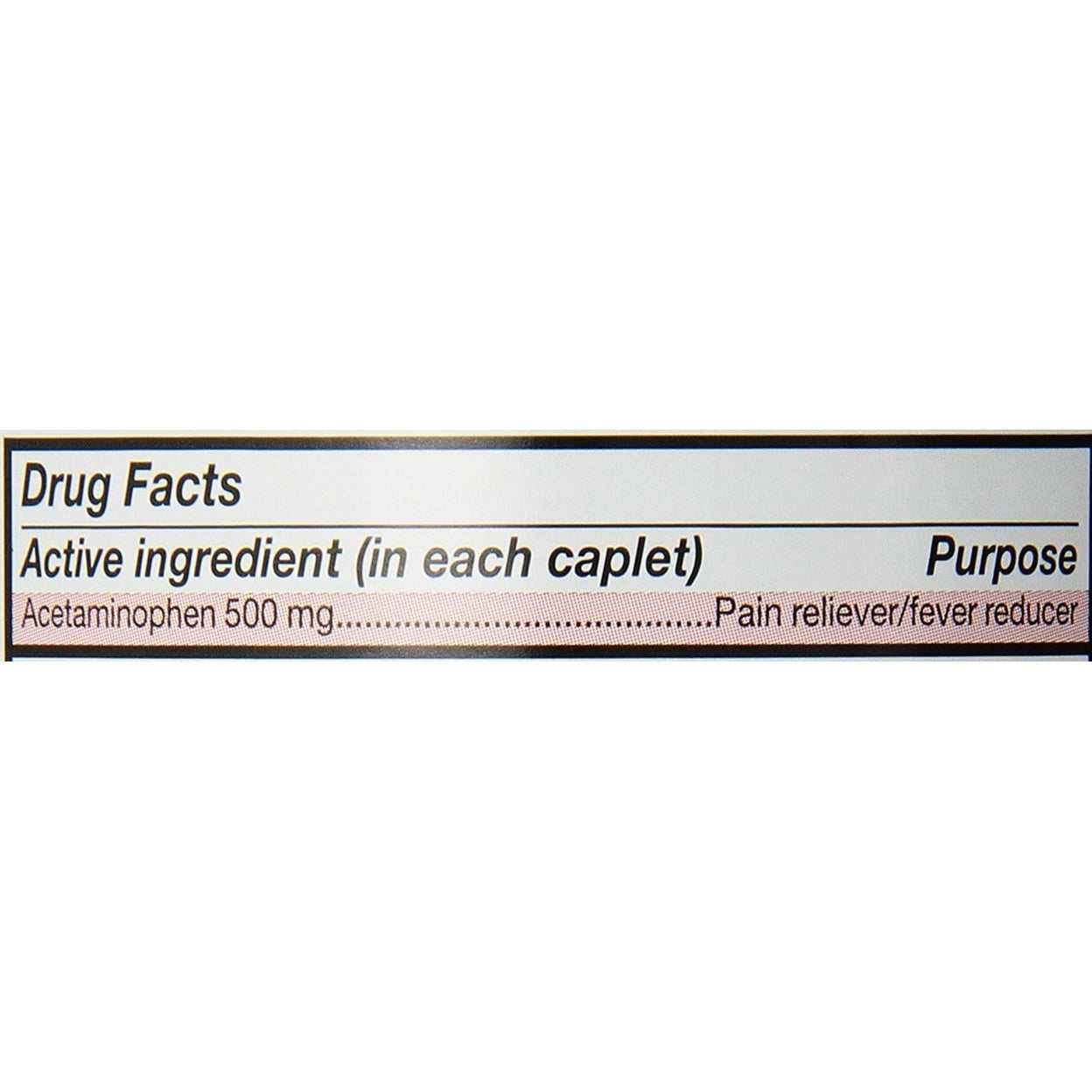 Kirkland Signature Extra Strength Acetaminophen 500 mg. 1,000 Caplets