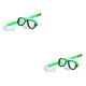 thumbnail image 2 of Greeniant Protector facial de plástico para niños, portátil, reutilizable, ajustable, exterior, deporte, piscina, protector facial con tubo de Verde 2Conjunto, 2 of 6
