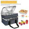 thumbnail image 3 of DSstyles Expandable Lasagna Lugger, Reusable Insulated Casserole Carrier Bag Keeps Food Hot or Cold for Hours, Perfect for Lasagna Pan, Casserole Dish, Baking Dish, 3 of 8