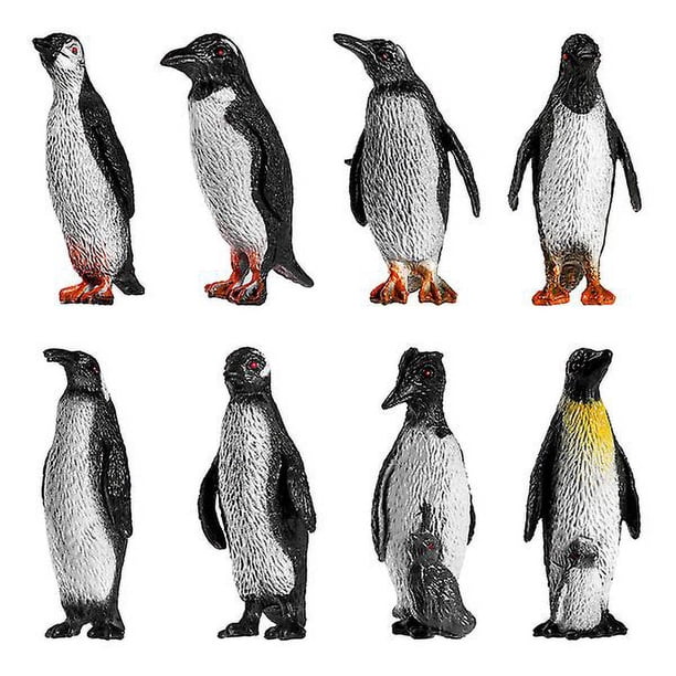 Mini Figurine Plastic Ocean Animals The Penguin Action Figure Mini Penguin Toys Toddler Toy Penguin Toys Figures