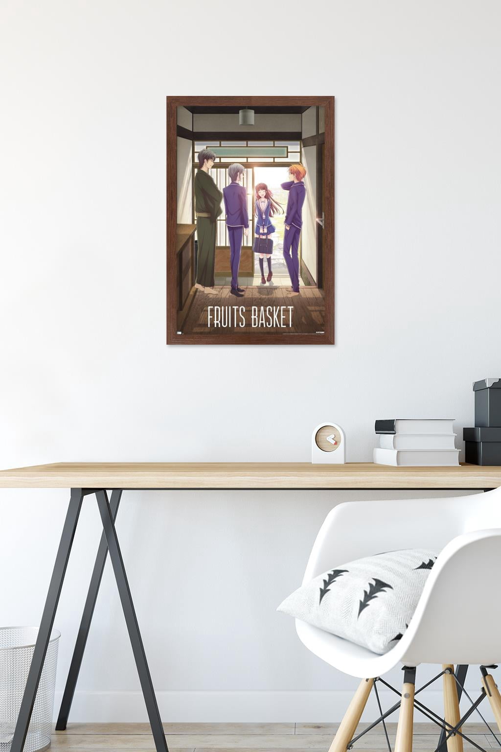 Fruits Basket - Teaser Protagonists Wall Poster, 14.725" x 22.375" Framed