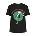 thumbnail image 2 of Nightmare Before Christmas Women's Graphic Tee with Short Sleeves, Sizes XXS-XXL, 2 of 4