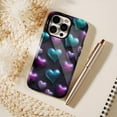 thumbnail image 6 of Glitter Heart Phone Case for Couples Valentine’s Day Gift Compatible with iPhone 11/12/13/14/15/16 (Pro Max/Plus), 6 of 9