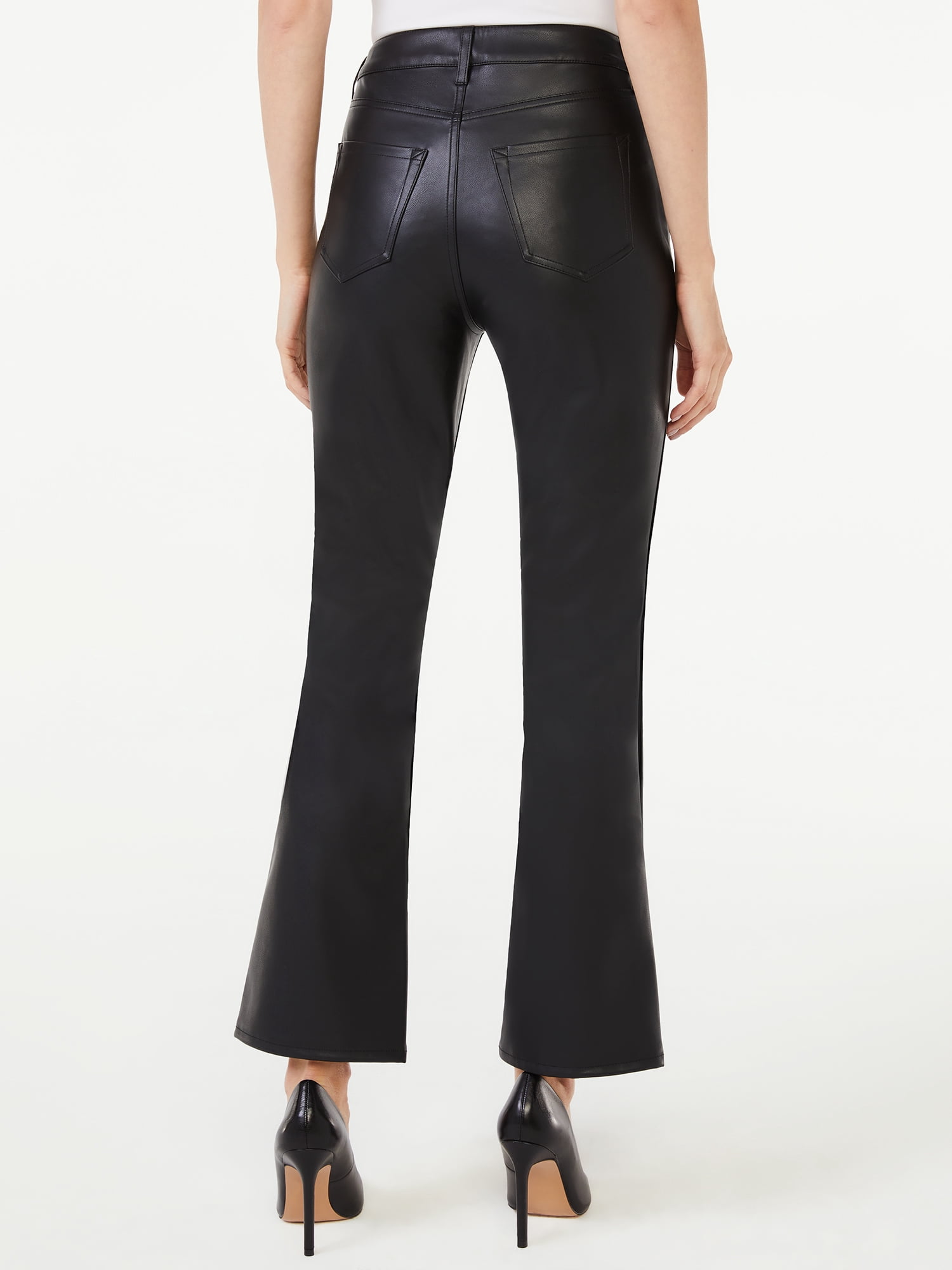 Scoop Women's Ankle Crop Flare Jeans 
