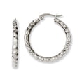 thumbnail image 1 of Boucles d'Oreilles Créoles Rondes en Acier Inoxydable, 1 of 6