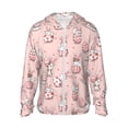 thumbnail image 2 of Lsque Easter Rabbit UPF 50+ Lightweight Sun Protection Men's Women's Long Sleeve Shirt, Hoodie Performance -3X-Large, 2 of 9
