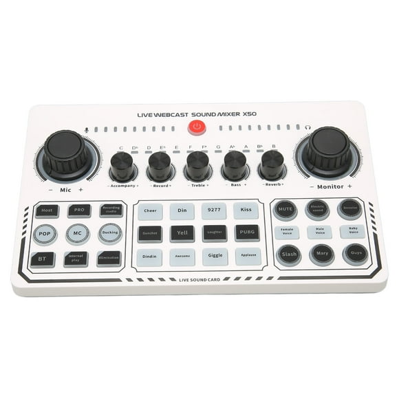 USB External Sound CardX50 Live Sound Card Live Broadcast Sound Card Sound Card High-End Performance