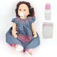 thumbnail image 3 of Muñeca Bebé, Muñeca Duradera De Tacto Suave, Para Regalo De Vacaciones ZAQW Doll, 3 of 8