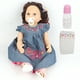 thumbnail image 2 of Baby Doll, Muñeca, Tacto Suave No Tóxico Para Regalo De Vacaciones EOTVIA Girl Baby Doll, 2 of 8