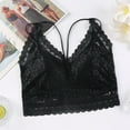 thumbnail image 2 of AWZXDE Lace Bra Women's Beauty Back Small Bust Push Up Comfortable Soft Layering Tank Top, 2 of 3