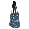 thumbnail image 7 of Uemuo Funny Sharks Print Tote Bags for Women,Large Capacity Corduroy Bag,Reusable Grocery Shoulder Bag,Beach Tote with Zipper Closure, Daily Essentials, 7 of 7