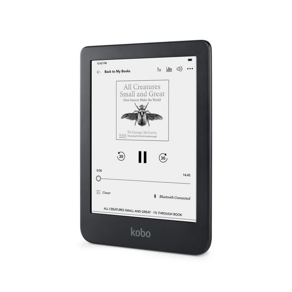 Refurbished Kobo N506-KU-OB-K-EP 6" 16GB Clara eReader, Deep Ocean Blue