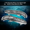 thumbnail image 4 of Pair Rear View Side Mirror Lamp Indicators Turn Signal Light For S/ Class W220 W215 1999-2003 Smoke, 4 of 8