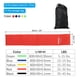 thumbnail image 2 of Juego de bandas de resistencia Uxcell, 5 paquetes de bandas elásticas de entrenamiento con 5 niveles de resistencia y bolsa de transporte, multicolor, 2 of 7
