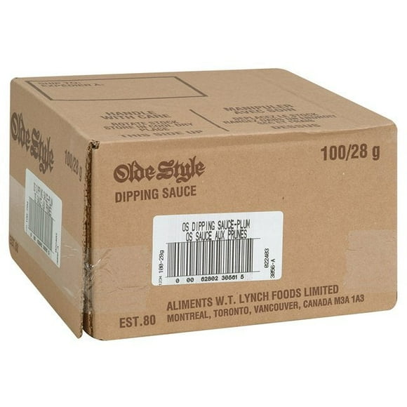 Olde Style Plum Sauce, Portion, Trans Fat Compliant | 28G/Unit, 100 Units/Case