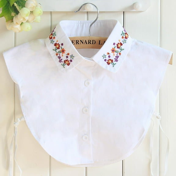 Yoyauz False Collar Detachable Collar Shirt Dickey Collar Half Shirt False Collar Suitable for Girls and Women