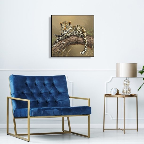 Cuadros Decorativos Tigre 5D bricolaje taladro redondo completo diamante pintura bordado Cruz puntada Kits Sywqhk Nuevos Originales