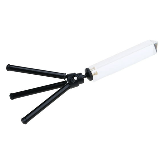 Optical Glass Crystal Prism Stand with 1/4 In Thread for Photography Prism