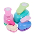 thumbnail image 3 of yuksok 4 Pieces Circle Paper Craft Hole Punch Compact for DIY Crafting Scrapbooking, 3 of 9