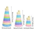 thumbnail image 3 of HUASHENG Toddlers 13 1 Year Old Toys Babies Rings 18 Month Learning Stacker Development Educational Toy Rings Baby Toys Baby 9 Rings, 3 of 5