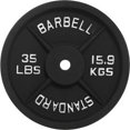 thumbnail image 1 of HAJEX Plaques de Poids en Fonte Standard 1 Pouce - (2.5 Lb, 5 Lb, 10 Lb, 25 Lb, 35 Lb, 45 Lb et 55 Lb), à l'Unité et en Paires, 1 of 5