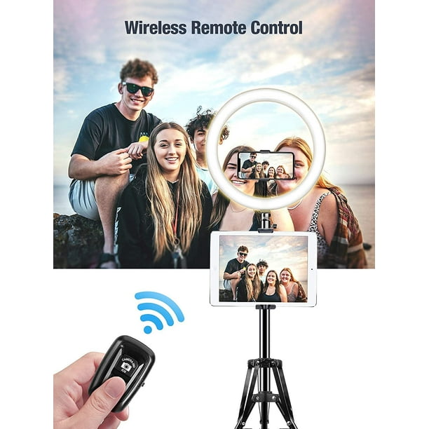 Ring light 2024 phone holder walmart