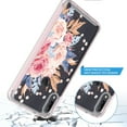 thumbnail image 5 of Alcatel 3V 2019 Case, KAESAR Graphic Design Shockproof Impact Resistant Protective Full-Body Rugged Clear Hybrid Bumper Case for Alcatel 3V 2019 (Pink Flower), 5 of 5