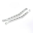 thumbnail image 3 of Enlace de chasis superior delantero/trasero de aleación de aluminio para coche AXIAL Wraith AX90056 RC (plata), 3 of 8