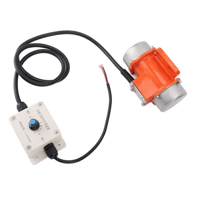 DC Vibration Motor 24V Brushless Aluminum Alloy Electric Concrete Vibrator Motor with Speed Controller for Mining, Metallurgy, Coal, Power, Construction
