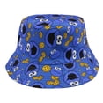 thumbnail image 2 of Gorros de pesca reversibles laterales con estampado de dibujos animados, sombrero de cubo, sombreros de pescador bonitos para mujeres y hombres, 2 of 2