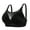 Black, variant on Womens Plus Size Bras No Underwire Everyday Bras Breathable Comfortable Soft Cut out Bralettes