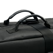 Master Massage Universal Wheeled Table Carry Case Bag With 4 Wheels for Massage Table With 5 Pockets, Black