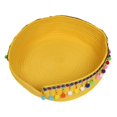 thumbnail image 2 of Tejida para , Cama Forma forma forma forma , Resistente a La Masticación para , Perros , Mascotas, , , Ve - Amarillo Salvador carpa cueva interior, 2 of 4